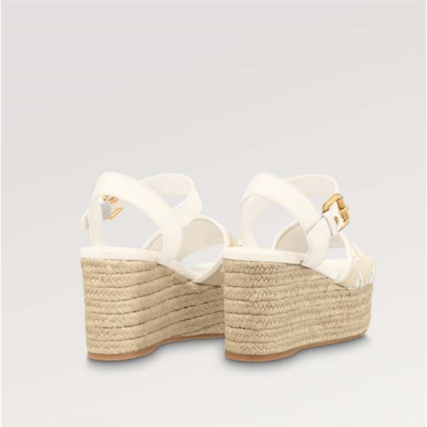Louis Vuitton | LOUIS VUITTON Starboard Wedge Sandal - Image 2