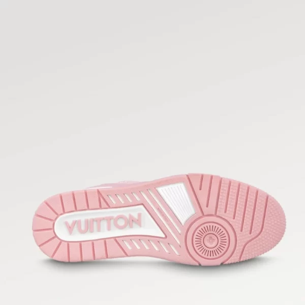Louis Vuitton Trainer Pink Rose - Image 4