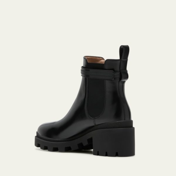 Trip Leather Logo-Strap Chelsea Boots - Image 2