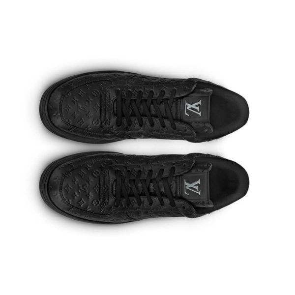 Louis Vuitton "Rivoli" Black Sneakers - Image 2