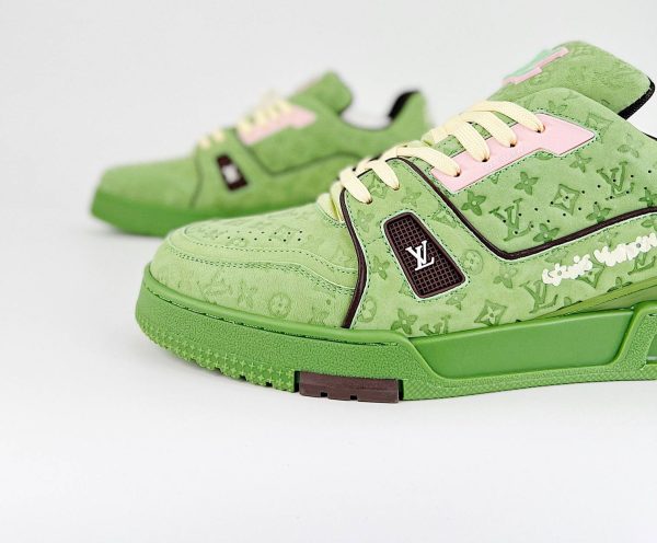 LV Trainer Green monogram - Image 7