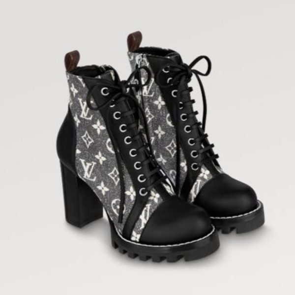 Louis Vuitton | Lace-up Leather Lace-up Boots - Image 2