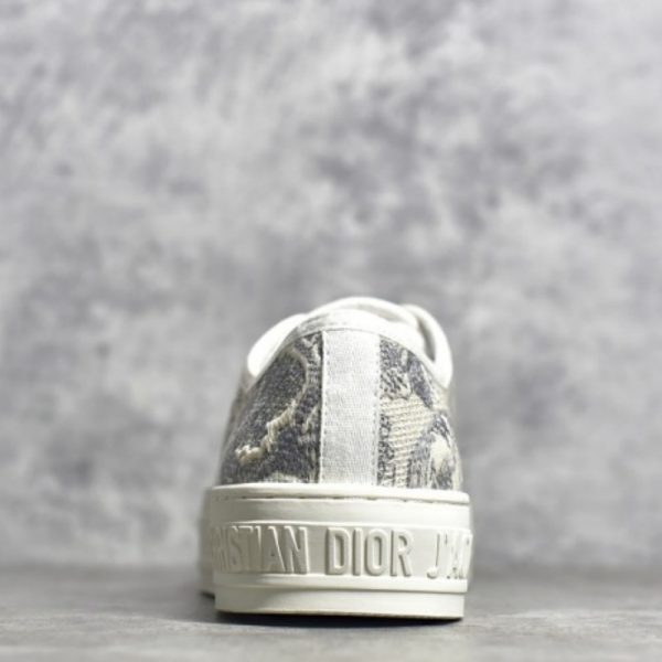 Dior Embroidered White Sneaker  1 - Image 8