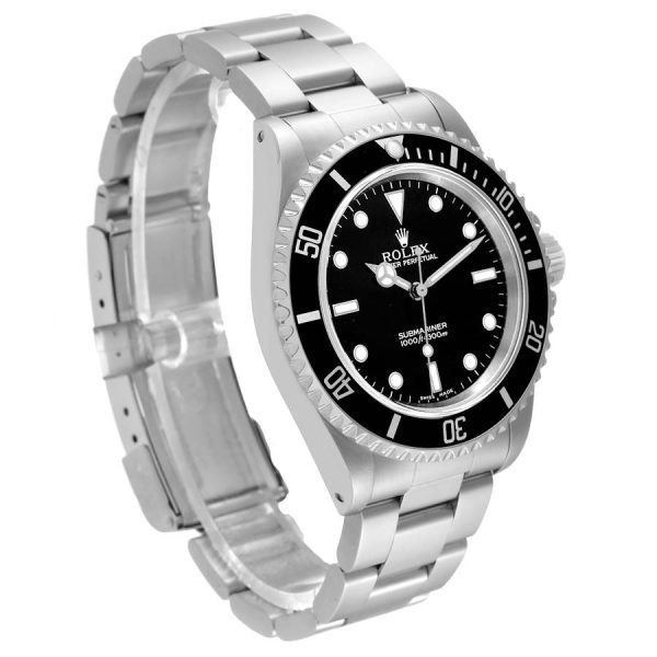 Rolex Submariner No Date 40mm 2 Liner Steel Mens Watch 14060 Box Papers - Image 2