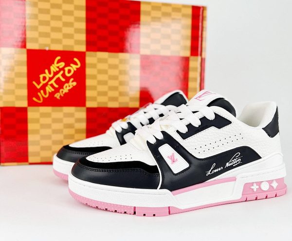 LV Trainer Pink Black - Image 8