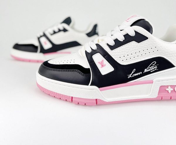 LV Trainer Pink Black - Image 2