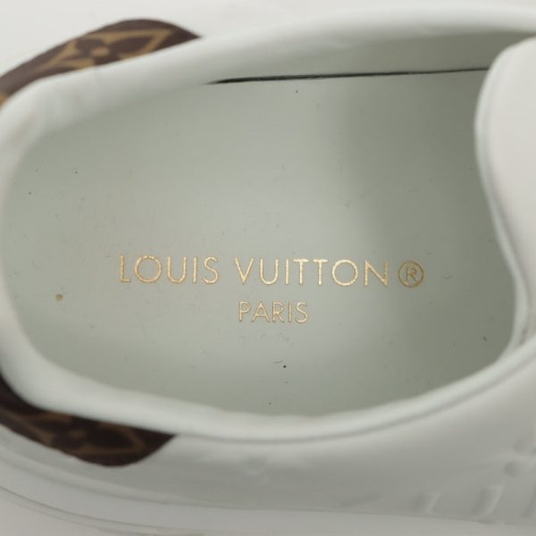 Louis Vuitton Time Outline '22 leather sports shoes ms0252 letters relief insole stains - Image 3
