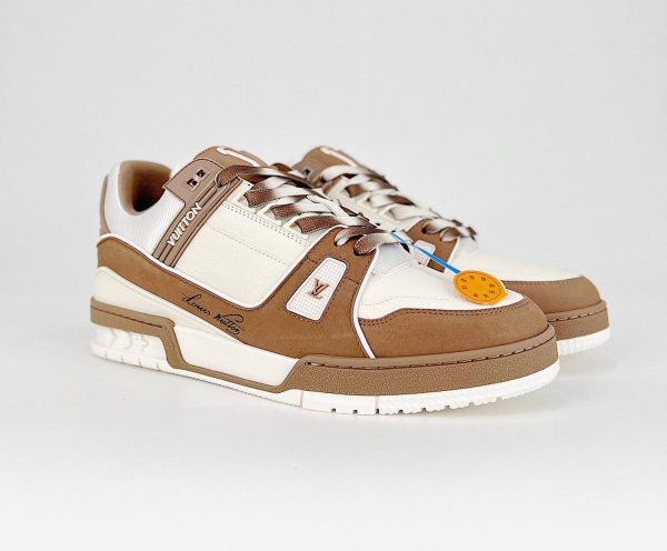 LV Trainer Brown White - Image 2
