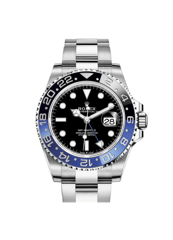 Rolex Gmt Master Ii Batman 126710Blnr-0003 40Mm Oyster Steel Black And Blue Ceramic Bezel Oyster Bracelet Men??S Watch