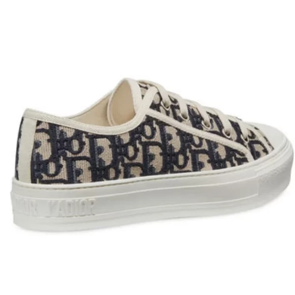 Dior Embroidered White Sneaker  1 - Image 2