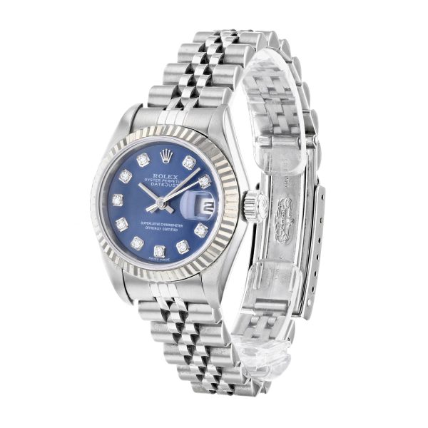 Rolex Datejust 31MM Steel Blue Diamond Jubilee |79174 - 2003 - Image 4