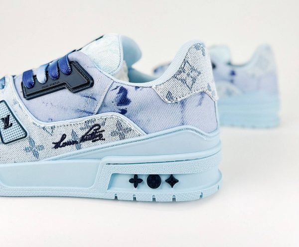 LV Trainer Baby Blue - Image 4