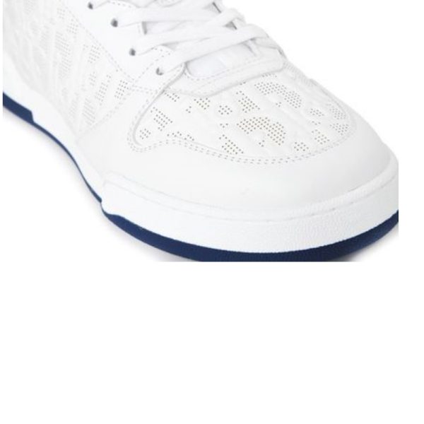 Christian Dior | Leather Logo Low-Top Sneakers - Image 6