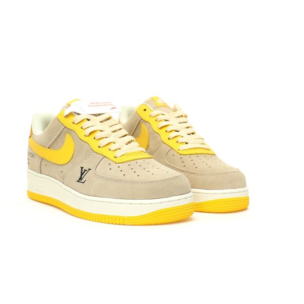 Louis Vuitton x Nike Air Force 1 07 LV8 Low"Khaki/Yellow LV