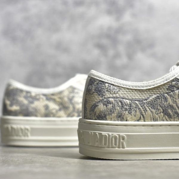 Dior Embroidered White Sneaker  1 - Image 4