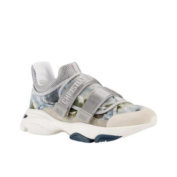 Christian Dior | D-Wander Camouflage Techno Fabric Sneakers - Image 5