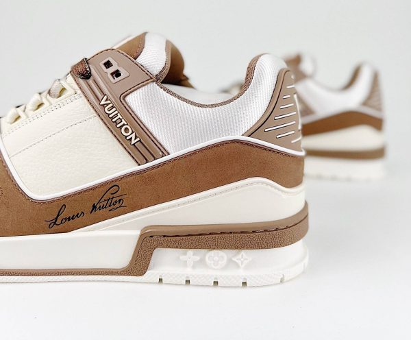 LV Trainer Brown White - Image 4