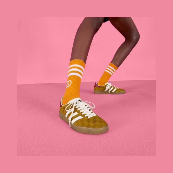 adidas x Gucci women's Gazelle sneaker - Image 4