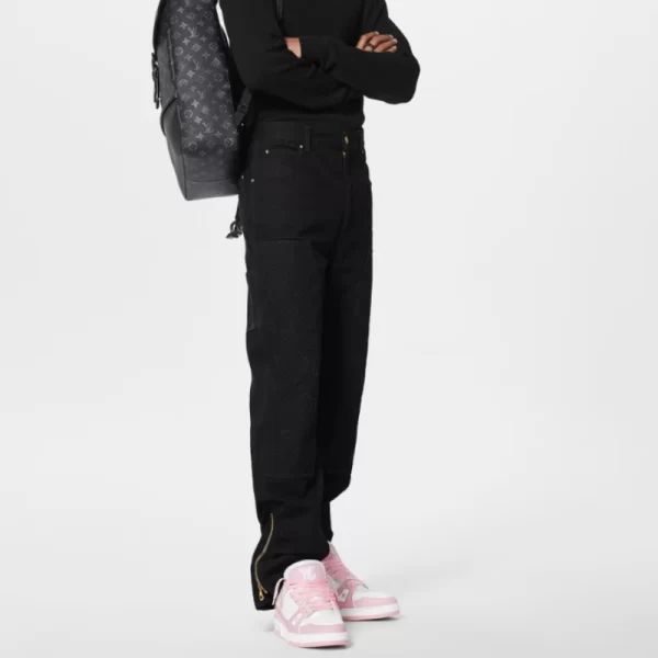 Louis Vuitton Trainer Pink Rose - Image 7