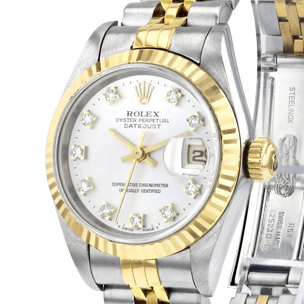 Rolex Datejust 31mm Silver Diamond Dot Jubilee| 69173 1994 - Image 2
