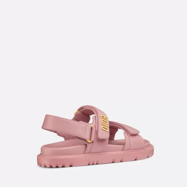 DIORACT SANDAL Pink Lambskin  1 - Image 2
