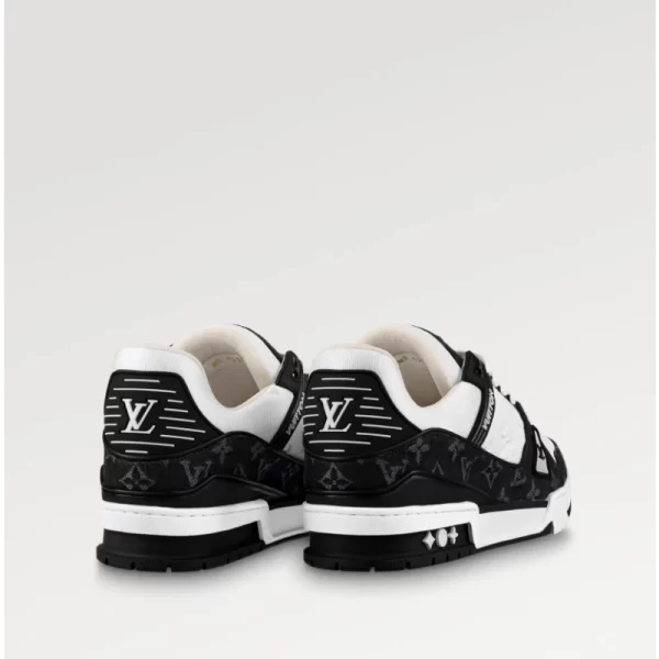 Louis Vuitton LV Trainer White Black - Image 5