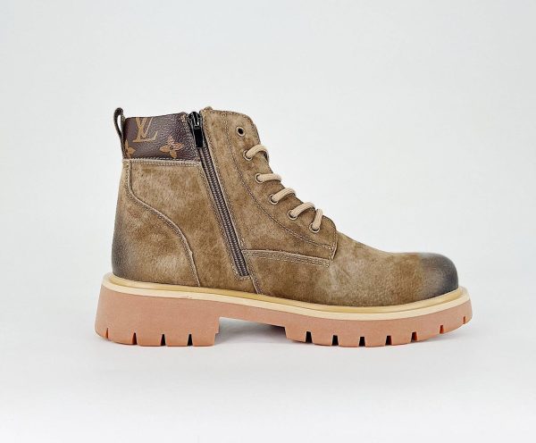 LV Mid Dark brown monogram Heel