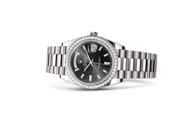 Rolex DAY-DATE 40 Oyster, 40 mm, white gold and diamonds m228349rbr-0003 - Image 2