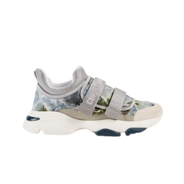 Christian Dior | D-Wander Camouflage Techno Fabric Sneakers - Image 7