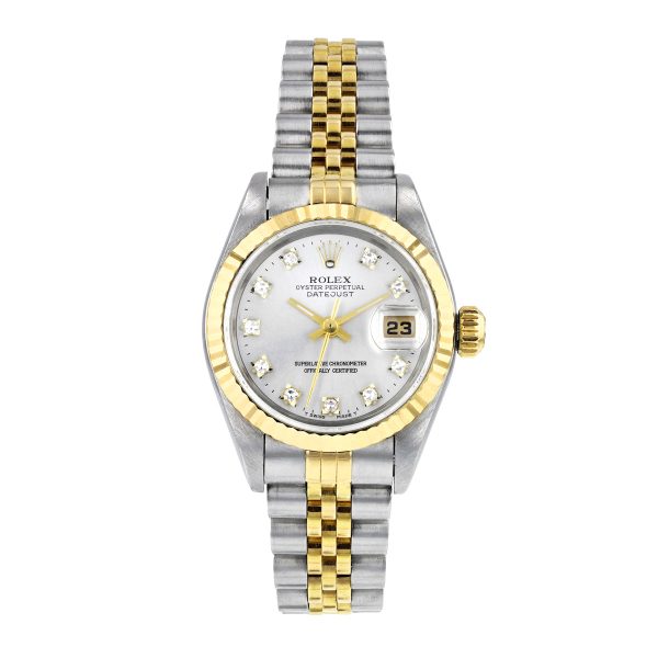 Rolex Datejust 31mm Silver Diamond Dot Jubilee| 69173 1994