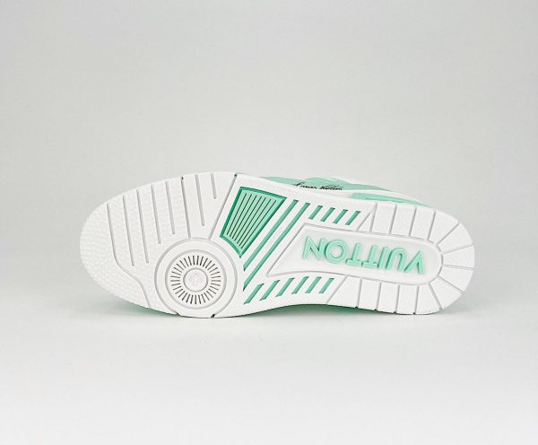 LV Trainer Mint White - Image 7