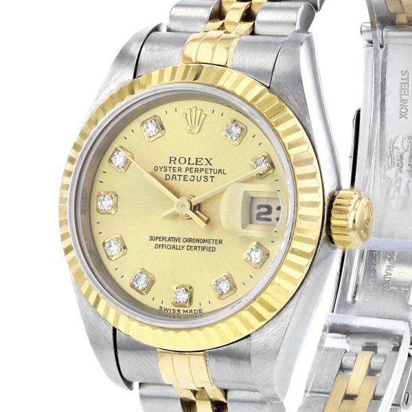 Rolex Datejust 26mm Champagne Diamond Dot Jubilee| 69173 1997 - Image 2