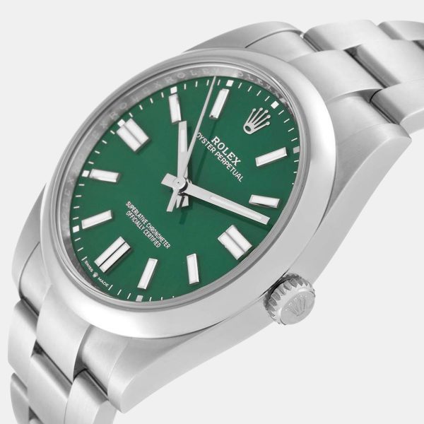 OYSTER PERPETUAL 41 MM GREEN DIAL - Image 5