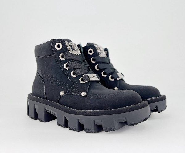 LV Mid Boots Black - Image 9