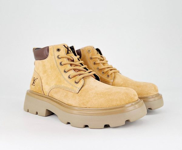 LV Mid Boots Brown - Image 7