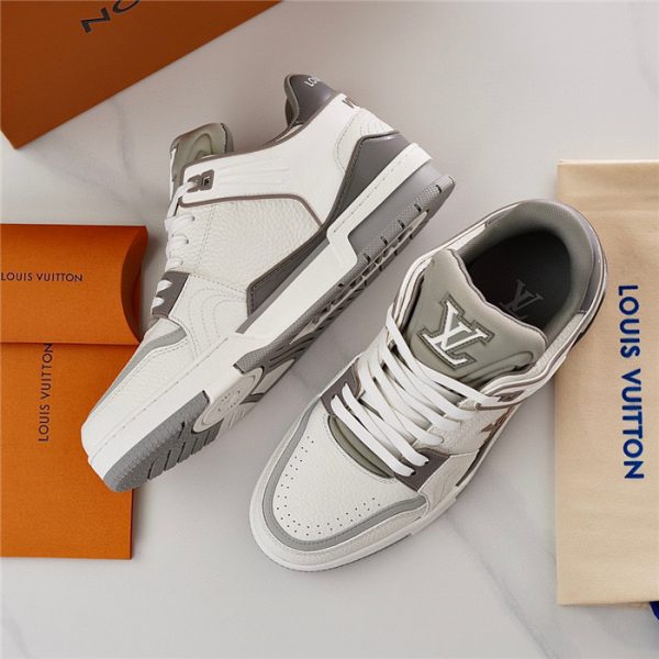 LV Trainer Grey White - Image 4