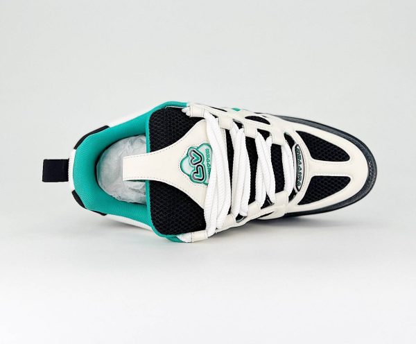 LV Green Black Skate Sneaker - Image 8