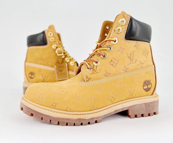 LV Mid Boots Brown Monogram - Image 8