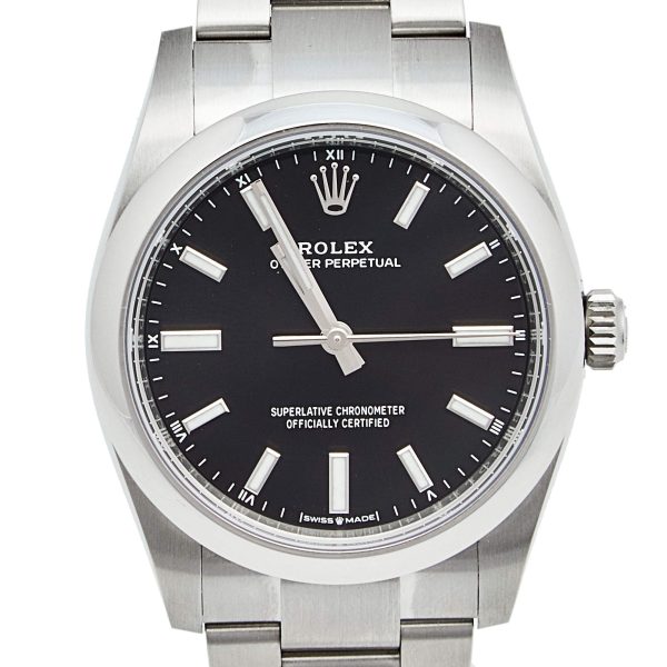 ROLEX OYSTER PERPETUAL 41 MM BLACK DIAL