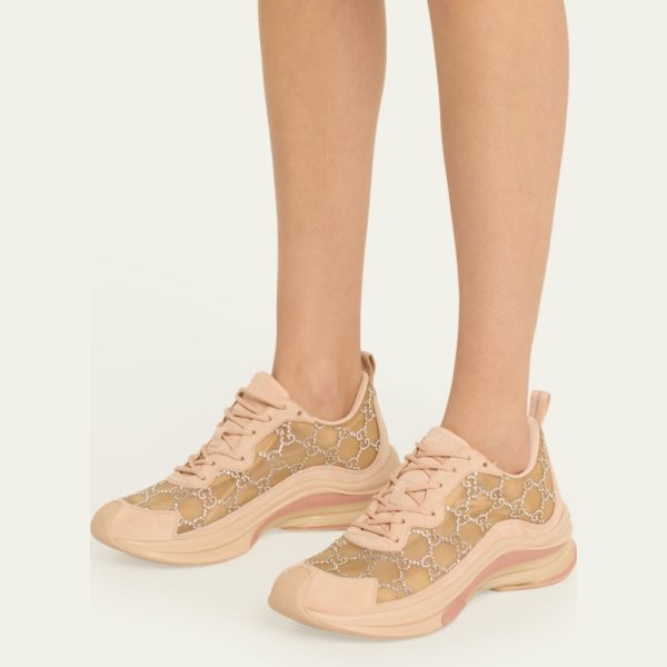 GG Crystal Mesh Runner Sneakers - Image 2