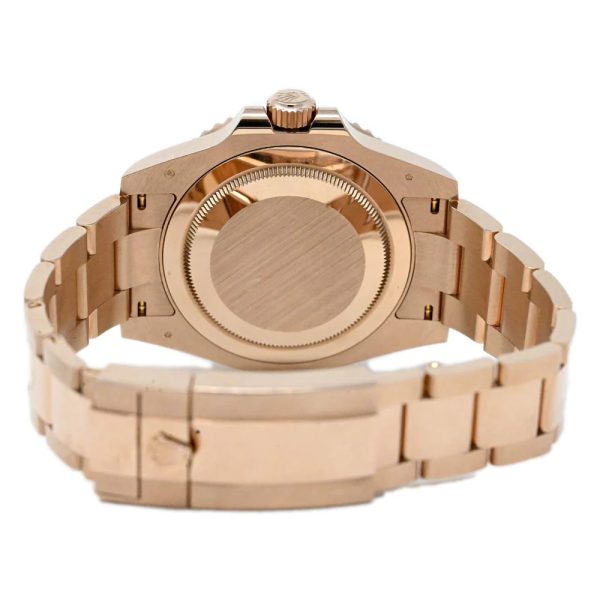 Rolex Mens GMT Master II "Rootbeer" 40mm Rose Gold Black Dot Dial Watch Reference# 126715CHNR - Image 3