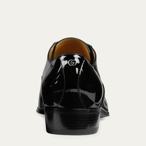 Men's Worsh Patent Leather Oxfords - Image 2