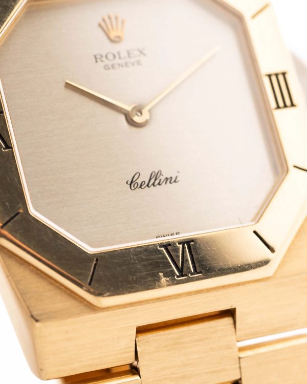Rolex Cellini 4350 Octagon 18k 1981 - Image 4