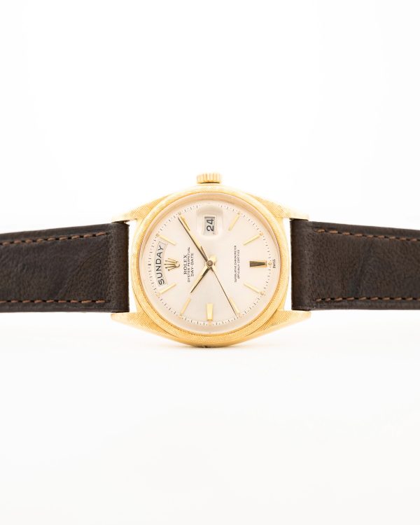 Rolex Day Date 18k Florentine 1963 - Image 10