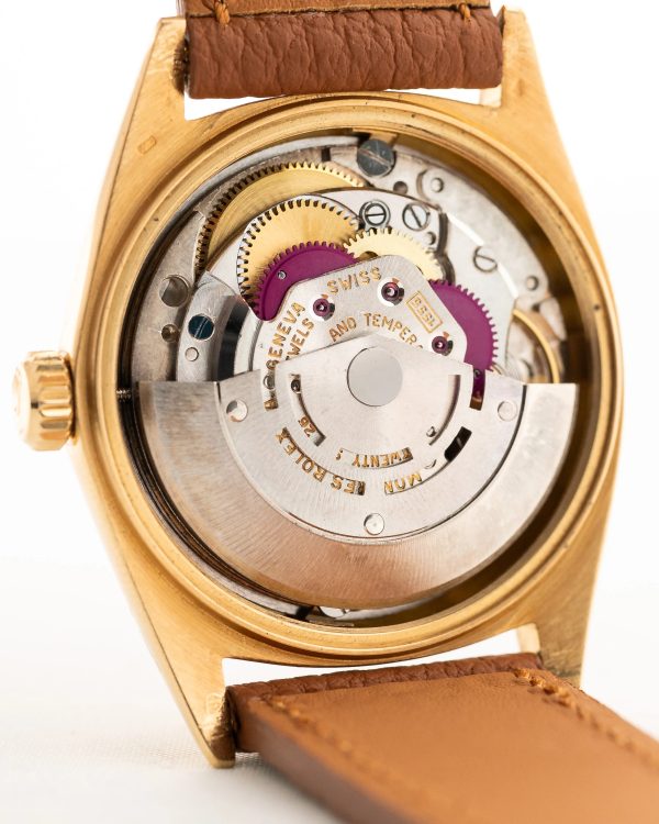 Rolex Day Date 18k Florentine 1963 - Image 5