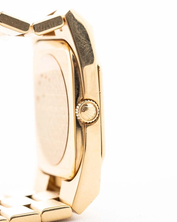 Rolex Cellini 4350 Octagon 18k 1981 - Image 5