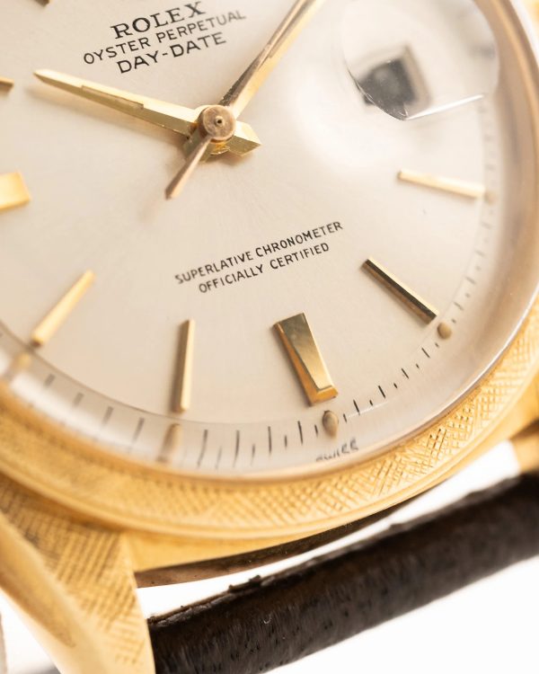 Rolex Day Date 18k Florentine 1963 - Image 4